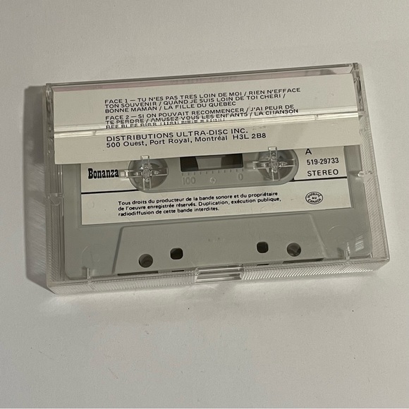 La Fille du Québec Marie King Western Cassette Tape French Music - Picture 3 of 5